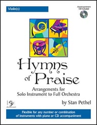 Hymns of Praise Violin BK/CD cover